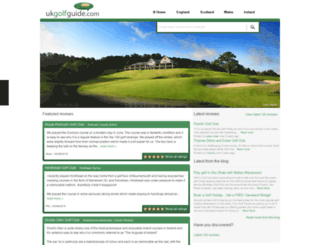 uk-golf.com screenshot