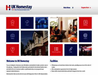 uk-homestay.com screenshot