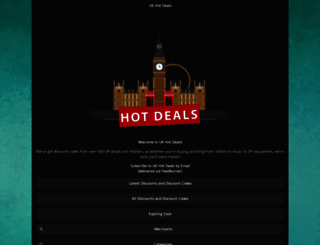 uk-hot-deals.co.uk screenshot