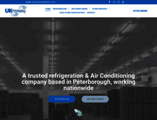 uk-refrigeration.com screenshot