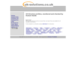 uk-solutions.co.uk screenshot
