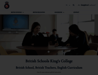 uk-stmichaels.kingscollegeschools.org screenshot