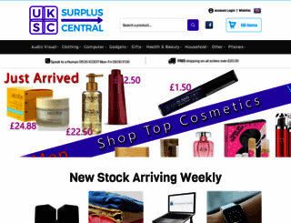 uk-surplus.com screenshot