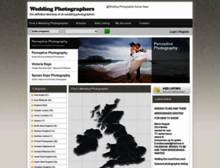 uk-wedding-photographers.com screenshot