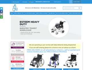 uk-wheelchairs.co.uk screenshot