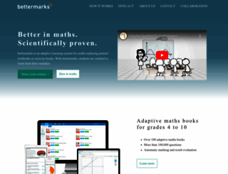 uk.bettermarks.com screenshot