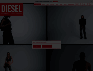uk.diesel.com screenshot