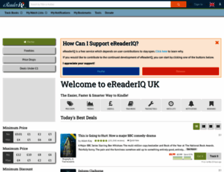 uk.ereaderiq.com screenshot