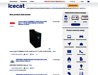 uk.icecat.biz screenshot
