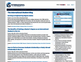 uk.internationalstudent.com screenshot