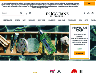 uk.loccitane.com screenshot