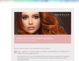 uk.motivescosmetics.com screenshot