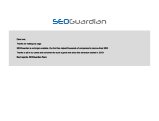 uk.seoguardian.com screenshot