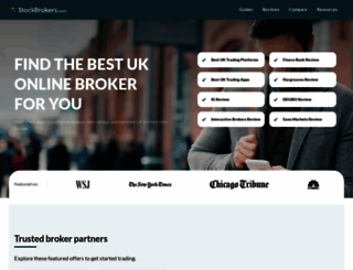 uk.stockbrokers.com screenshot
