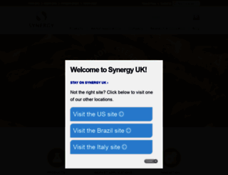 uk.synergytaste.com screenshot