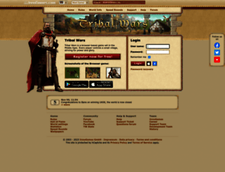 ukc1.tribalwars.co.uk screenshot