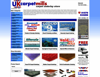 ukcarpetmills.co.uk screenshot