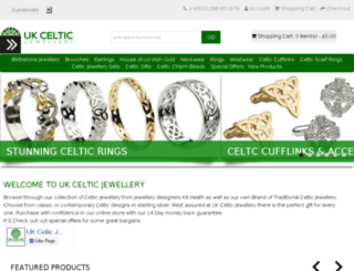 ukcelticjewellery.co.uk screenshot