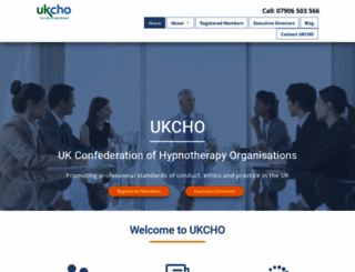 ukcho.co.uk screenshot