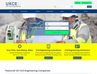 ukcivilengineering.co.uk screenshot