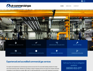ukcommercialgas.co.uk screenshot