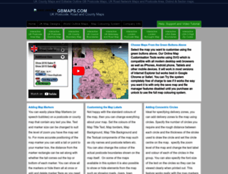 ukcountymap.co.uk screenshot