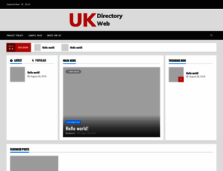 ukdirectoryweb.com screenshot