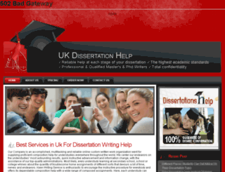 ukdissertation-help.co.uk screenshot