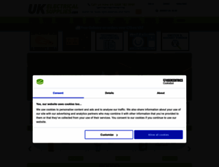 ukelectricalsupplies.com screenshot