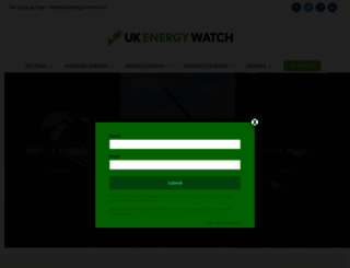 ukenergywatch.co.uk screenshot