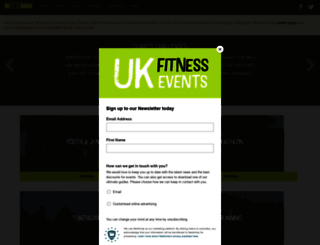 ukfitnessevents.com screenshot