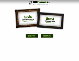ukframes.co.uk screenshot