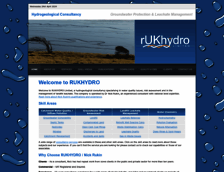 ukhydrogeologist.co.uk screenshot
