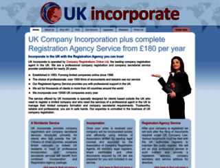 ukincorporate.com screenshot