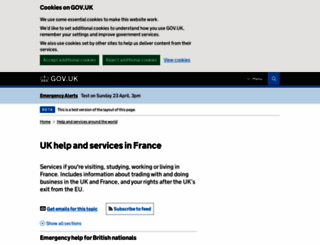 ukinfrance.fco.gov.uk screenshot