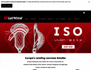 uklacrosse.co.uk screenshot