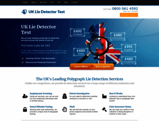 ukliedetectortest.co.uk screenshot