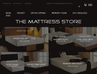 ukmattresses.com screenshot