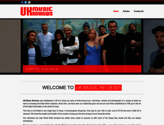 ukmusicreviews.co.uk screenshot