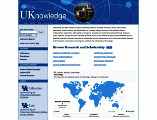 uknowledge.uky.edu screenshot