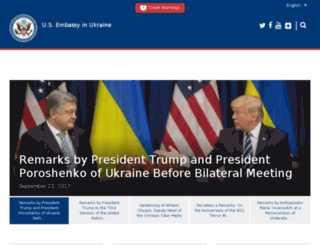 ukraine.usembassy.gov screenshot