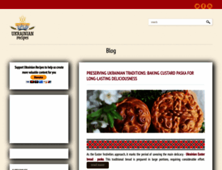 ukrainian-recipes.com screenshot