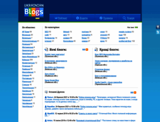 ukrainianblogs.com screenshot