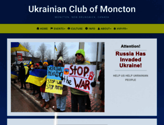 ukrclubmoncton.ca screenshot