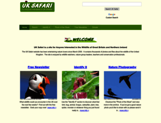 uksafari.com screenshot