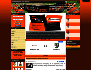 ukskopernikpoznan.futbolowo.pl screenshot