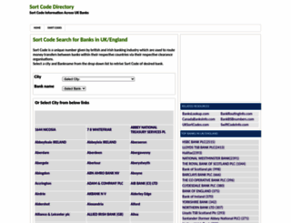 uksortcodes.com screenshot