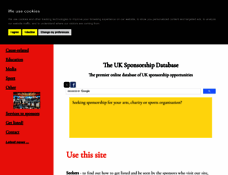 uksponsorship.com screenshot