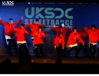 ukstreetdancechampionships.com screenshot