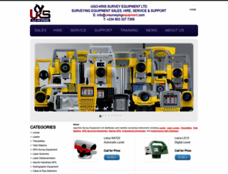 uksurveyingequipment.com screenshot